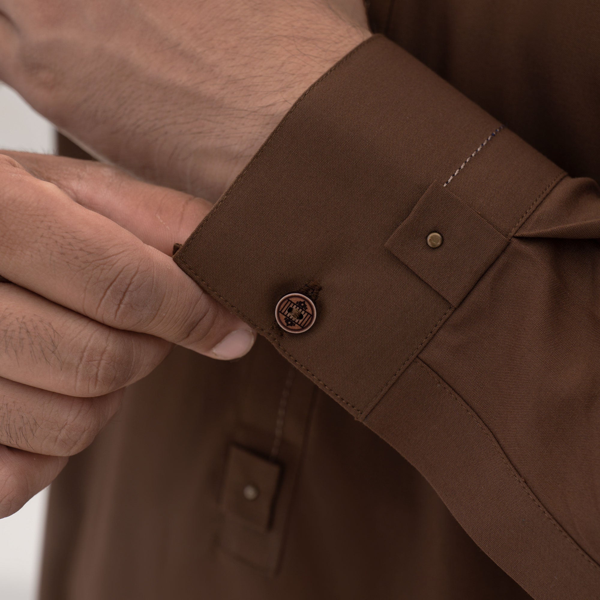 BROWN KURTA PAJAMA