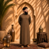 MOULD-BROWN Thobe/Jubbah