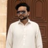 off-white blanded kameez shalwar