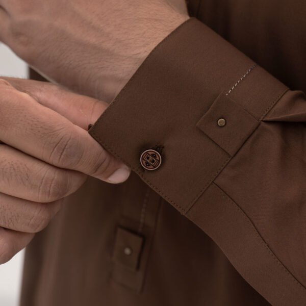 BROWN KURTA PAJAMA