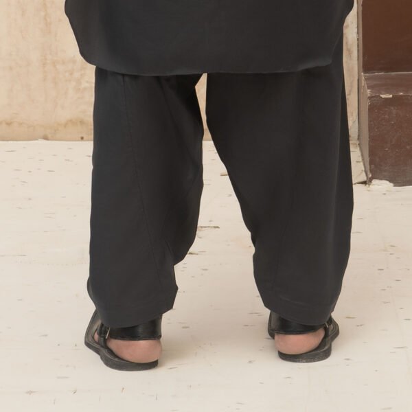 Charcoal blanded kameez shalwar
