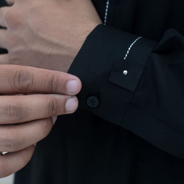 BLACK KURTA PAJAMA