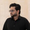 black blanded kameez shalwar