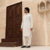 P1195933 OFF-WHITE KURTA PAJAMA