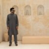 COOL-GREY KURTA PAJAMA