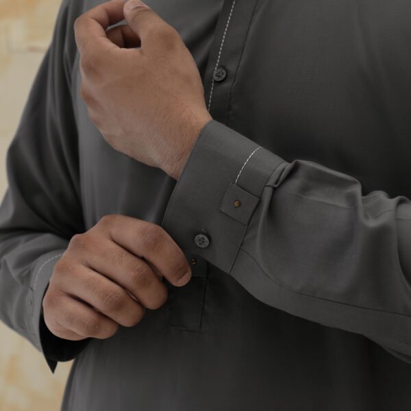 COOL-GREY KURTA PAJAMA